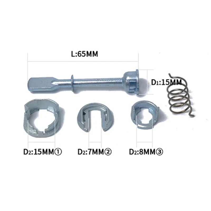 Detalle de los componentes de aleación de zinc