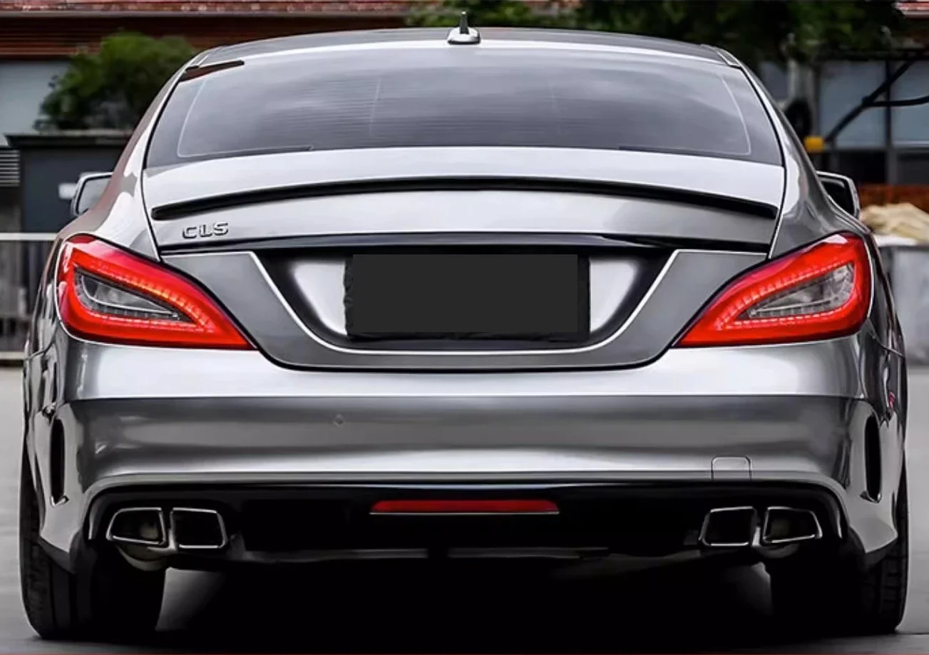 Alerón difusor trasero negro brillo para Mercedes-Benz CLS W218 - imagen 5