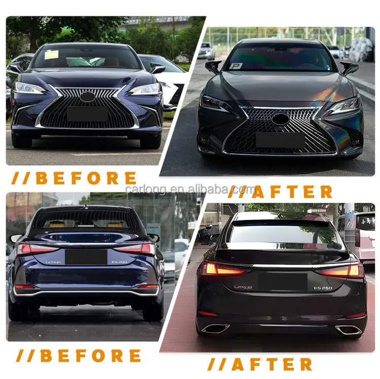 Vista del parachoques delantero de actualización para Lexus ES