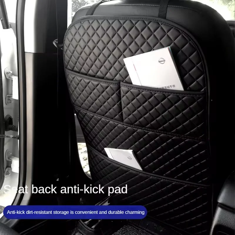 Protector universal asiento trasero con organizador PU – coche - imagen 5