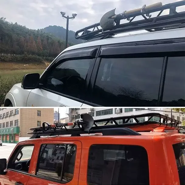 Soporte alerón techo acero inoxidable universal para coches - imagen 4