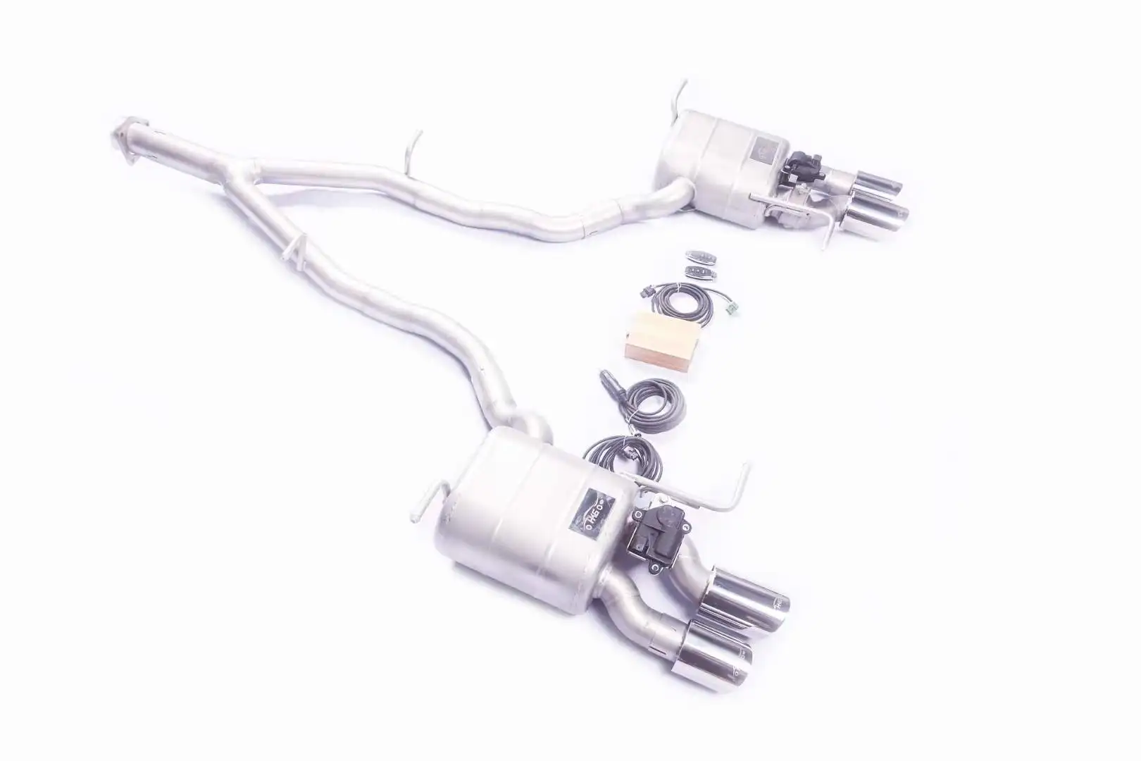 Escape catback inoxidable con válvula – Mercedes-Benz SLK 200 1.8