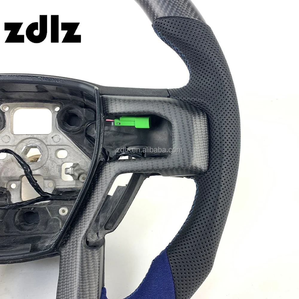 Para Ford Raptor F150 F250 2015 2016 2017 2018 2019 2020 volante de fibra de carbono mate personalizado - imagen 5