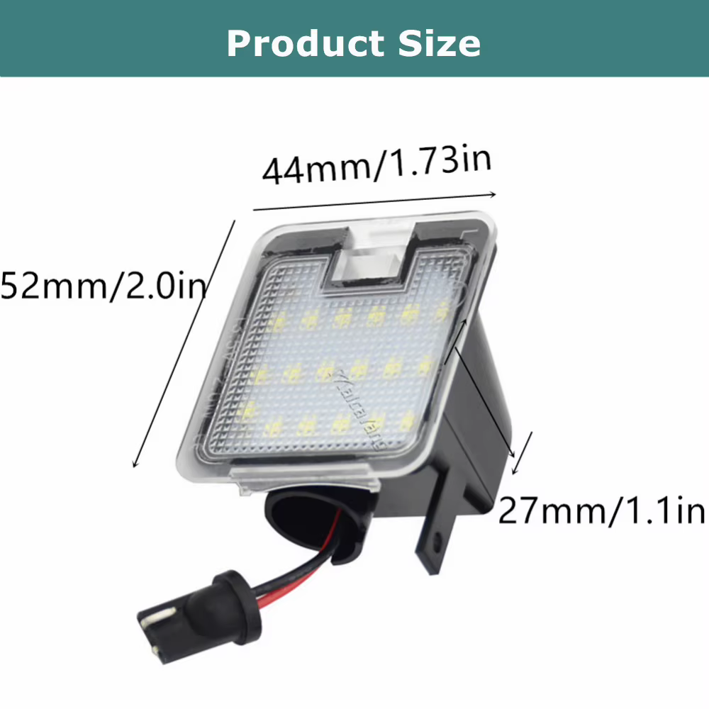 Luz LED bajo espejo retrovisor para Ford Focus, Mondeo y Kuga - imagen 5