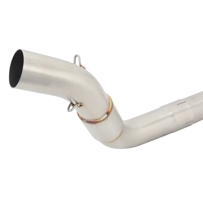 Zontes ZT310R Escape Slip-On tubo de enlace frontal - imagen 3