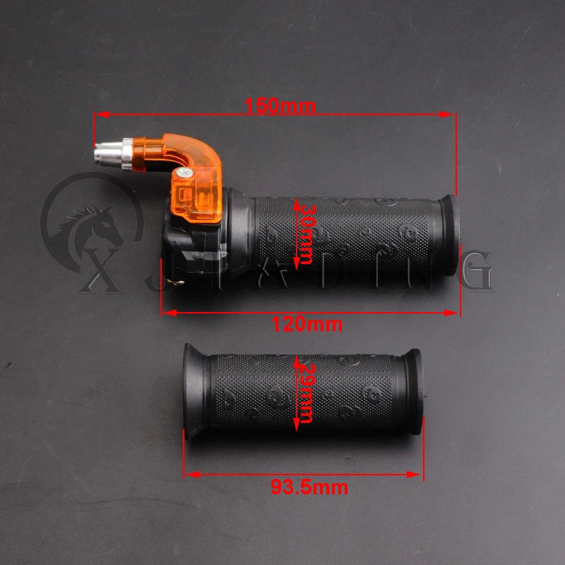 Cable de acelerador y empuñadura para pocket bike