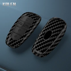 Funda llave Hyundai ABS fibra de carbono – Sonata, IONIQ 5, Tucson