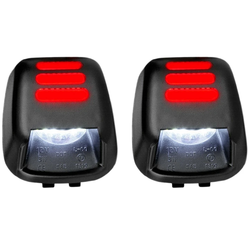 Luces LED de matrícula para Nissan Navara D40 2007-2016
