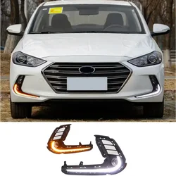 Luz diurna LED DRL Hyundai Elantra 2016-2018