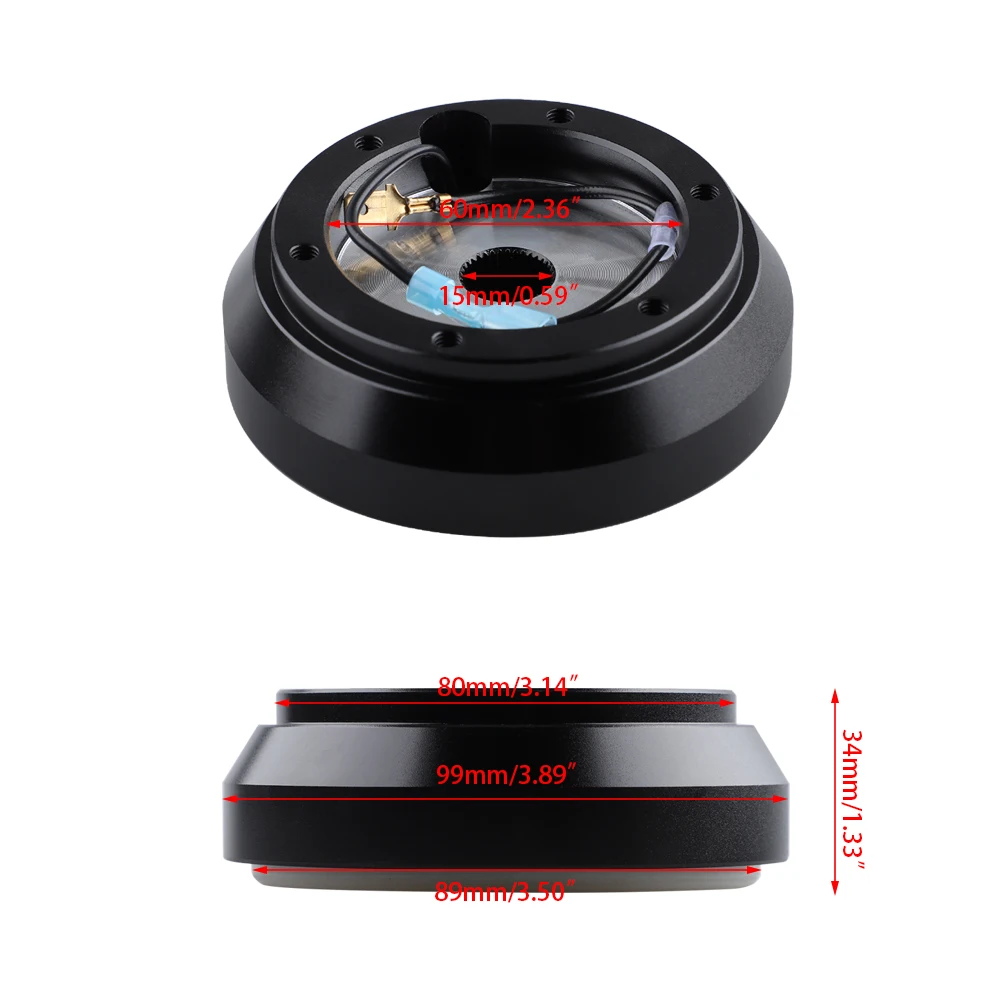 Adaptador de Volante de Cubo Corto Universal - imagen 2