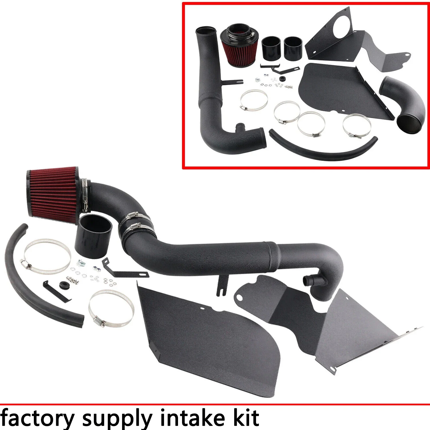 Kit de admisión de aire frío para VW Golf GTI MK6 2.0 TFSI EA888 - imagen 3