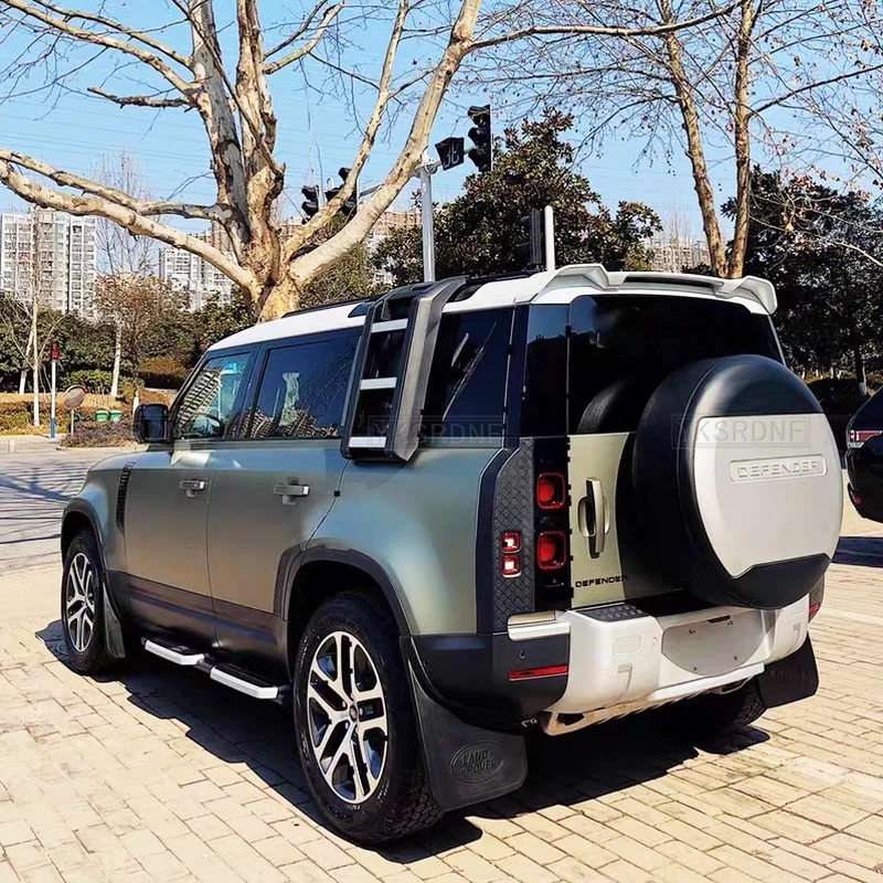 Alerón trasero para LAND ROVER DEFEND 2020 2021, alerón ABS de alta calidad, protector de techo, maletero, nuevo diseño - imagen 2