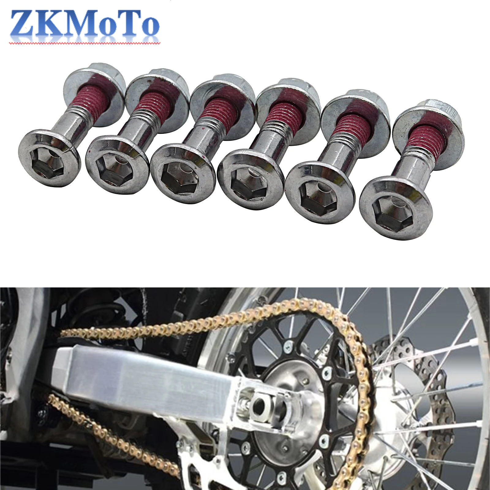 Kit tornillos piñón distribución moto universal