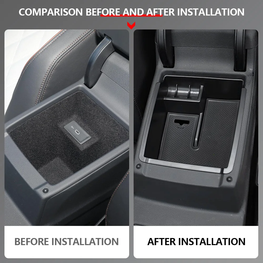 Bandeja organizadora para reposabrazos central VW Passat B8 Variant y Alltrack