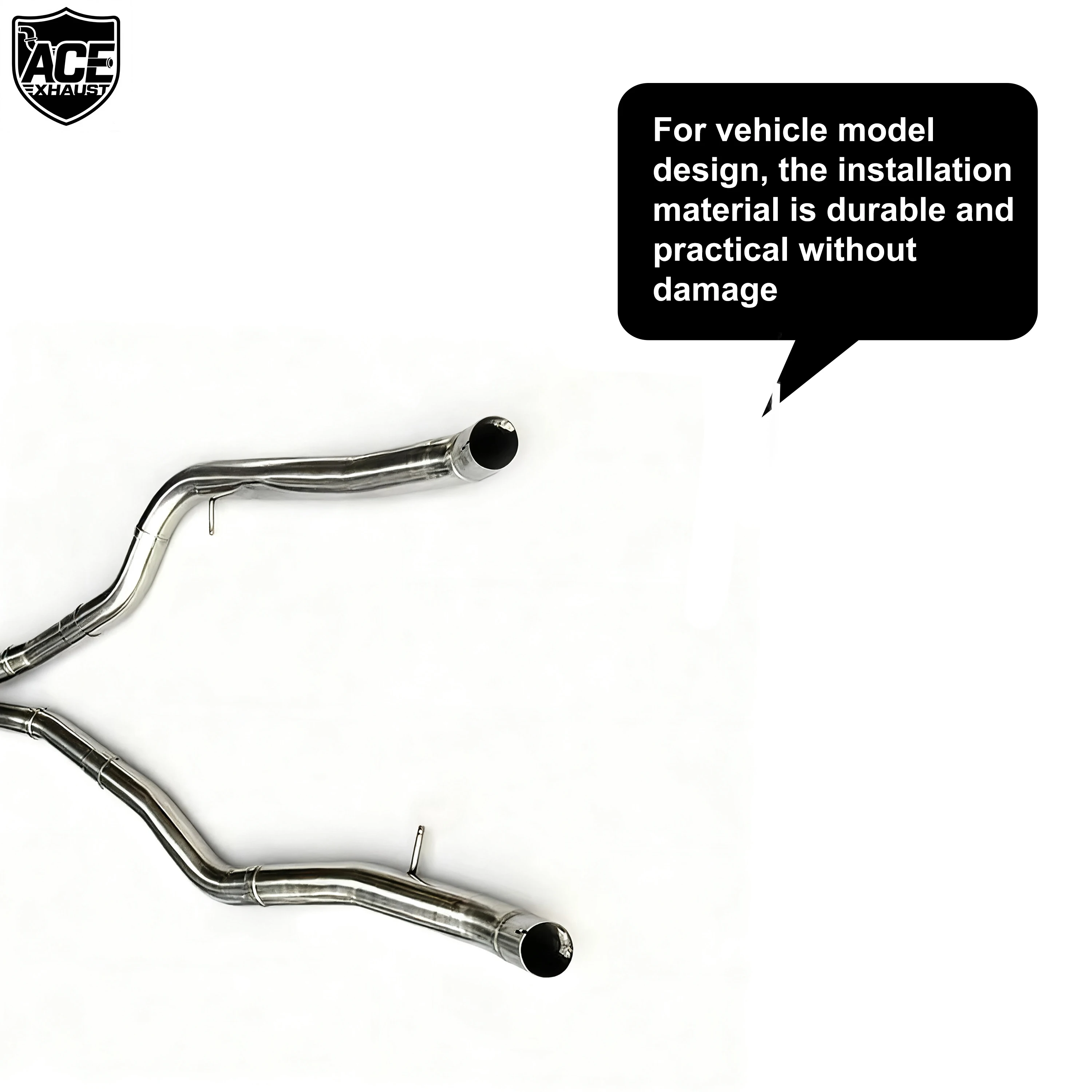 Escape deportivo ACE Valvetronic catback para BMW X5M X6M 4.4T - imagen 5