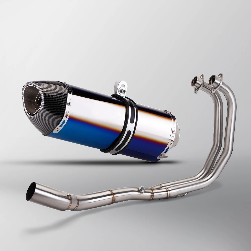 Tubo de enlace medio delantero y silenciador