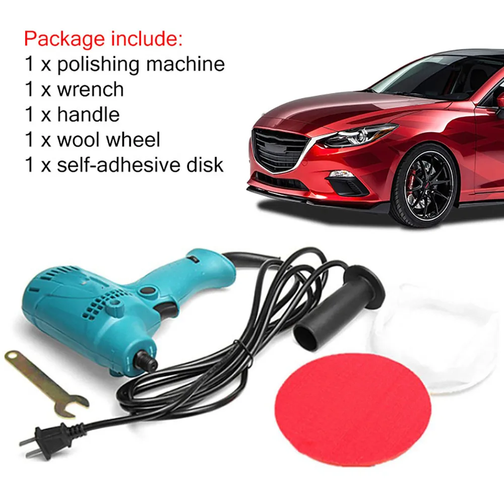 Pulidora orbital eléctrica profesional 3500 RPM para coche - 220V