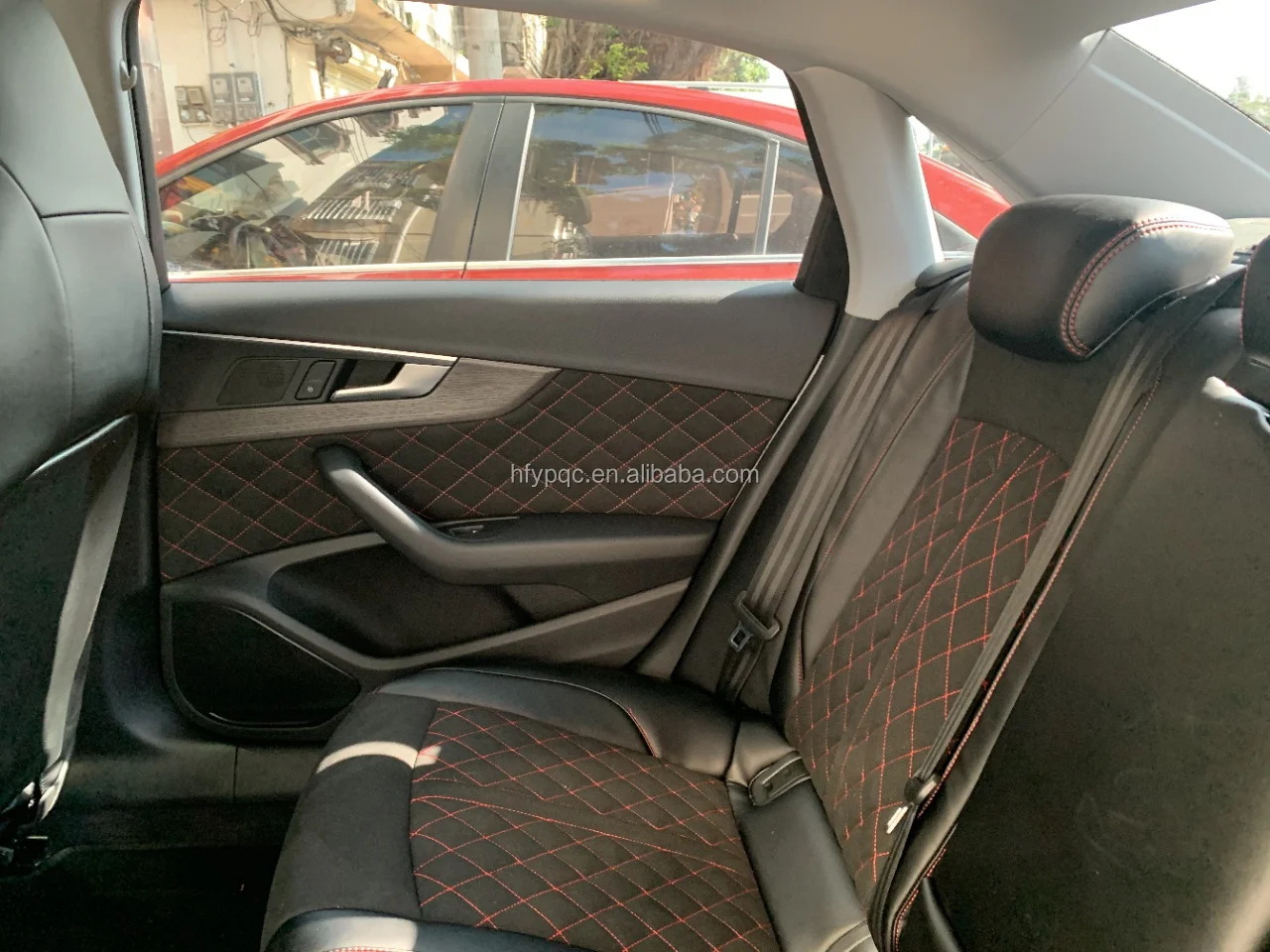 Asiento deportivo RS6 en cuero para Audi A3 A4 A5 A6 A7 Q5 Q7 Q8 - imagen 4