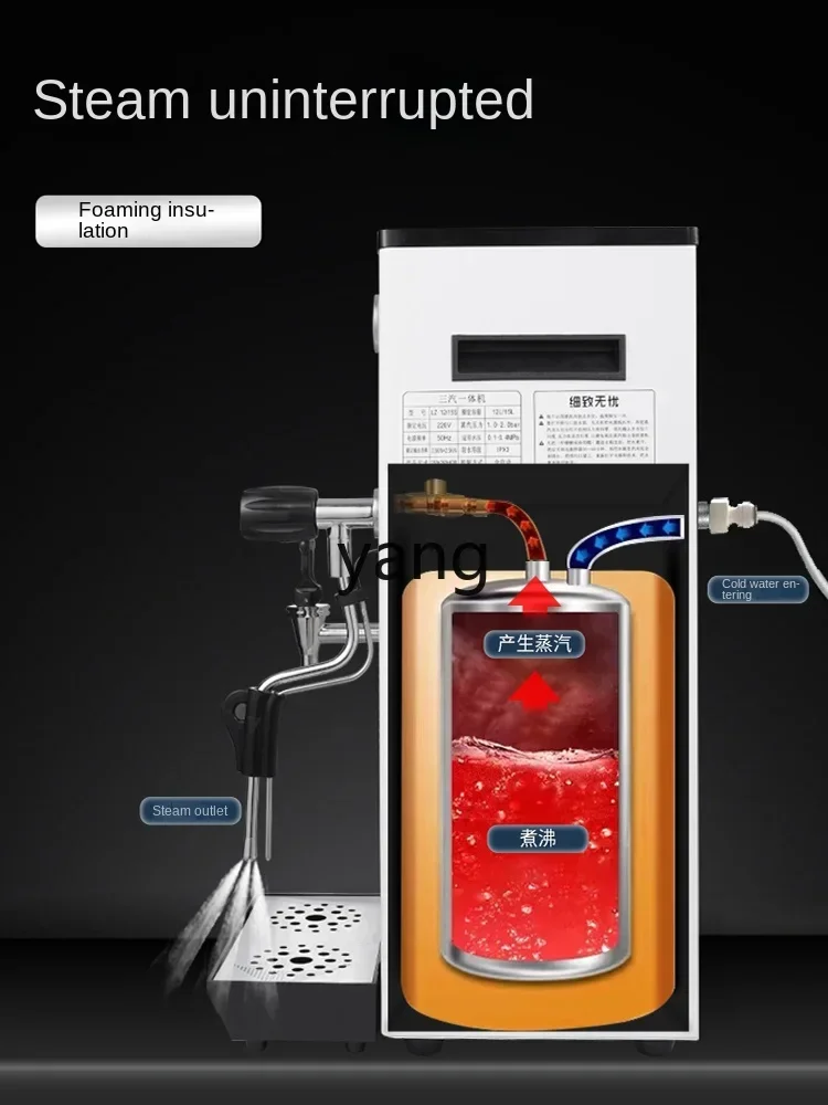 Lmm máquina automática de espumar leche con control temperatura doble - imagen 5