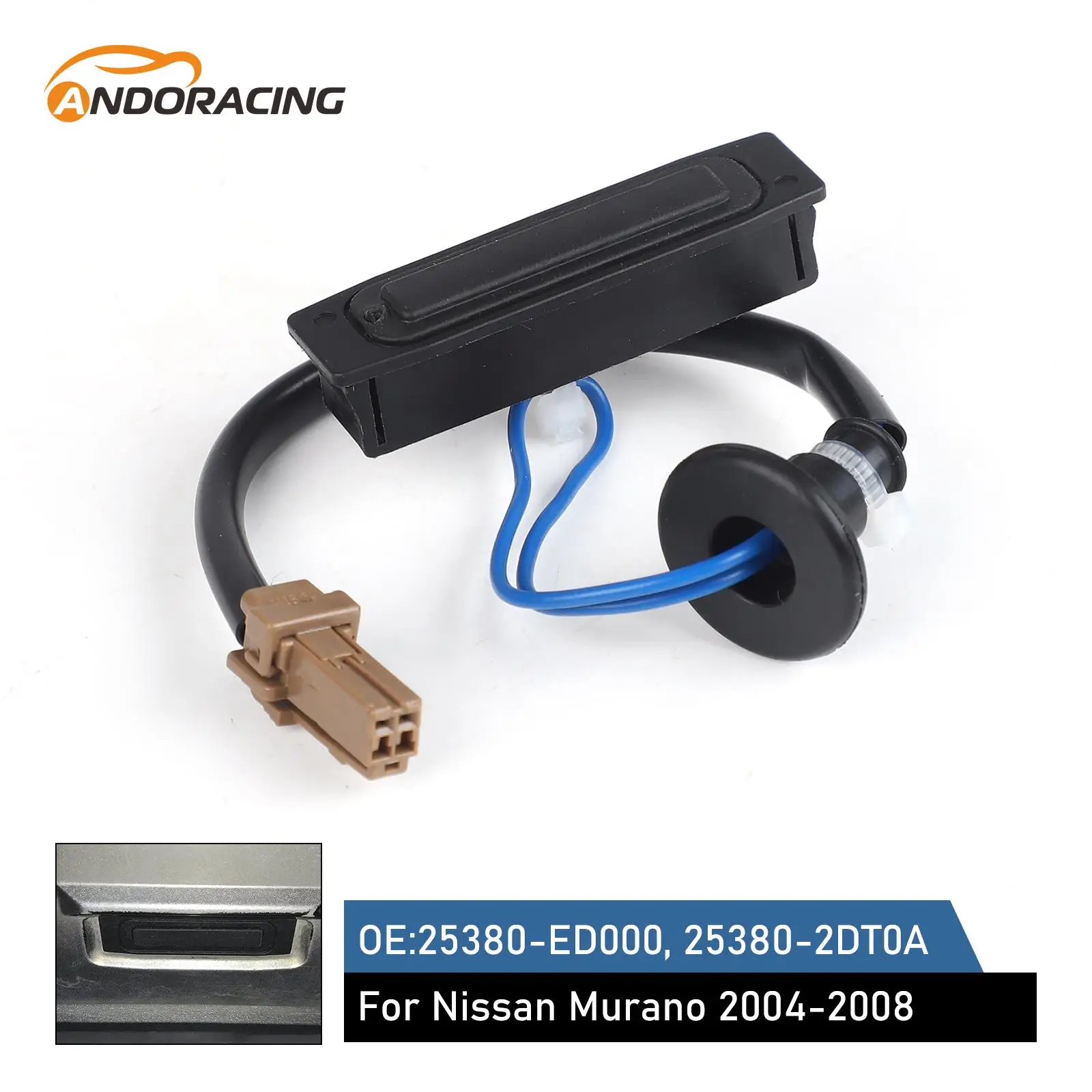 Nissan 25380-ED000 interruptor de puerta trasera negro Maxima 09-14