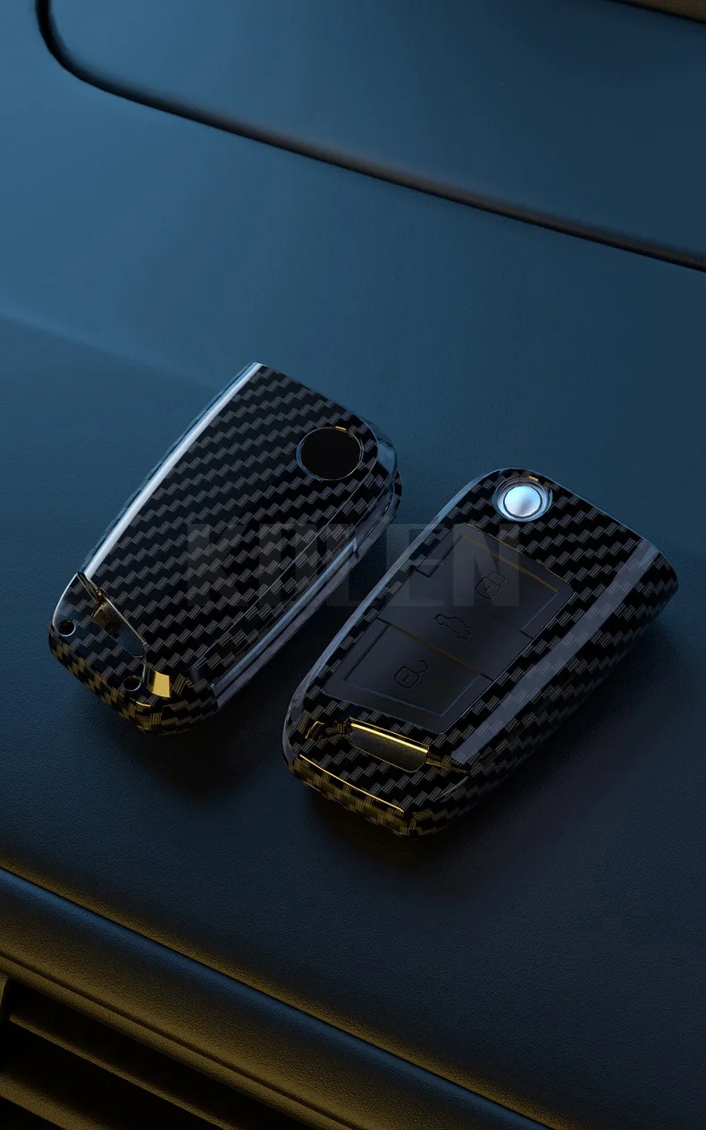 Detalle del diseño de la funda para mando de coche