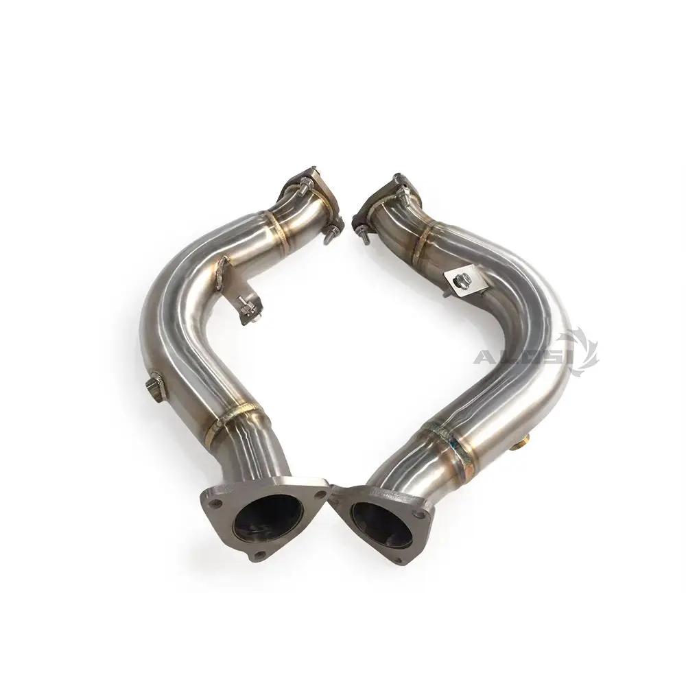 Tubo de escape alto flujo en acero inoxidable para Audi Q5 SQ5 3.0 T - imagen 5