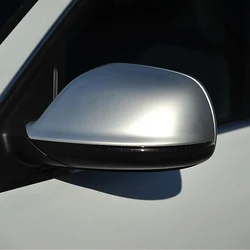 Tapas de retrovisor cromadas plata mate para Audi Q5 8R Q7 4L SQ5