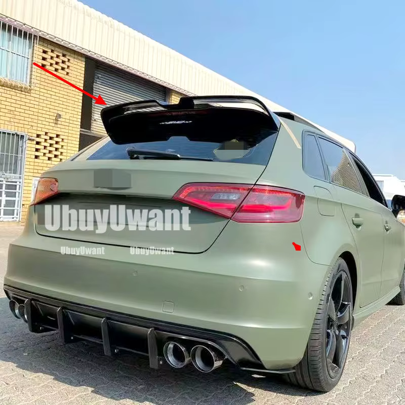 Alerón de techo OTG negro brillante - Audi A3 8V Sportback 2013-2019 - imagen 4