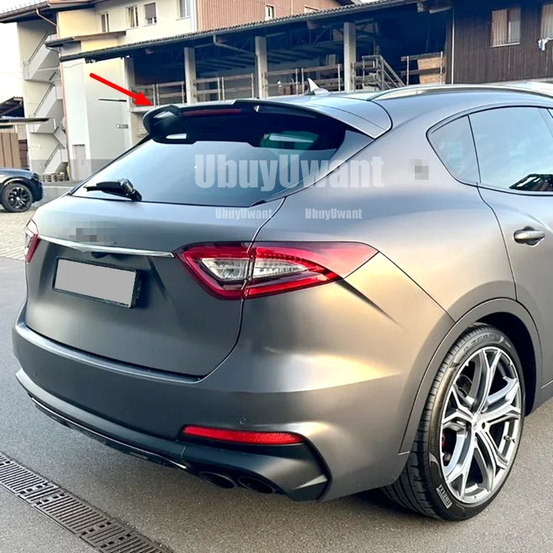 Alerón trasero fibra de carbono para Maserati Levante S - imagen 5
