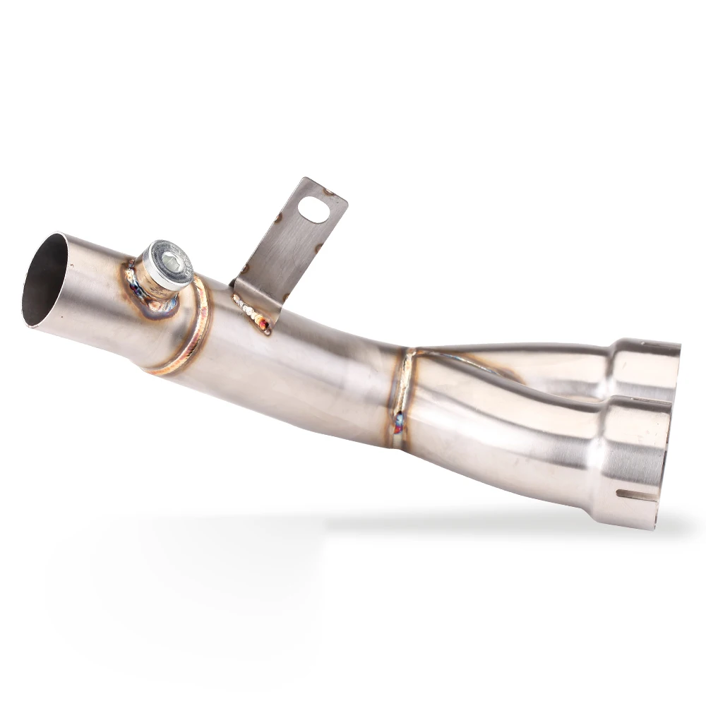 Para YAMAHA YZF R6 2006-2025 sistema de Escape de motocicleta adaptador de aleación de titanio inoxidable modificado Kit de Escape de carreras de tubo medio - imagen 4
