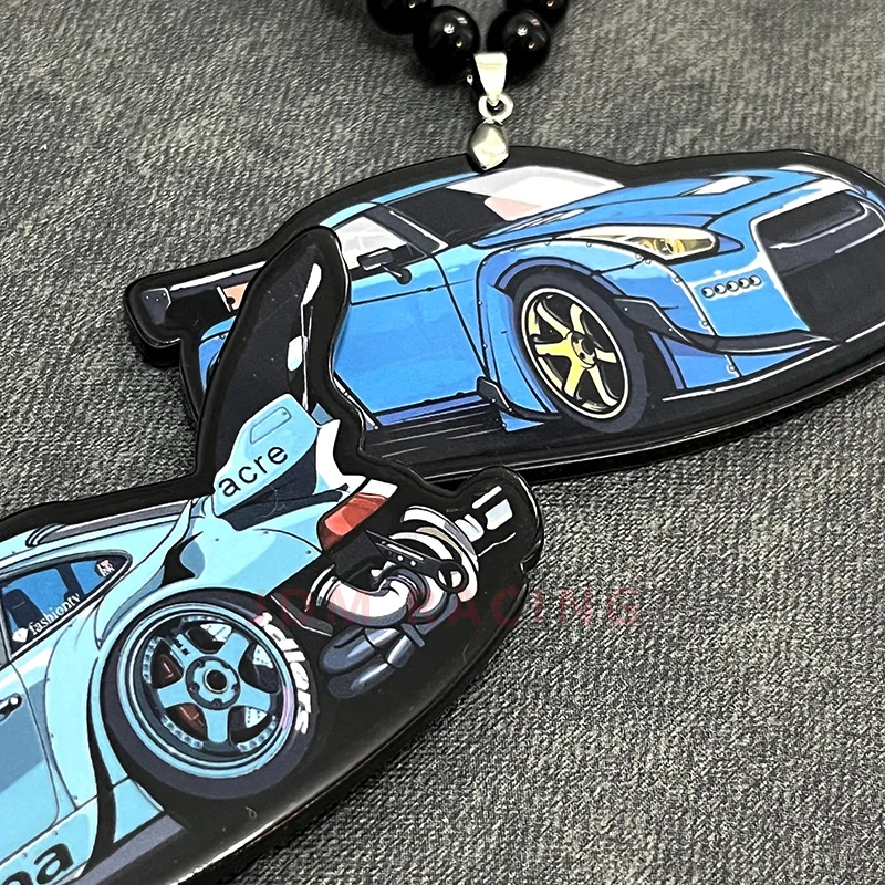 JDM Racing Miniatura colgante para espejo retrovisor del coche - imagen 3