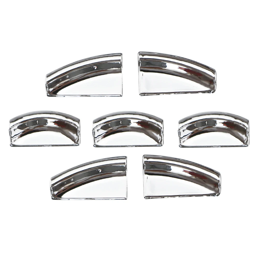 7 Uds. Pegatina cromada para botón de elevación de ventana de puerta de coche, lentejuelas para Mercedes Benz E W212 C W204 GLK X204 ML GL W166 X166, accesorios - imagen 5