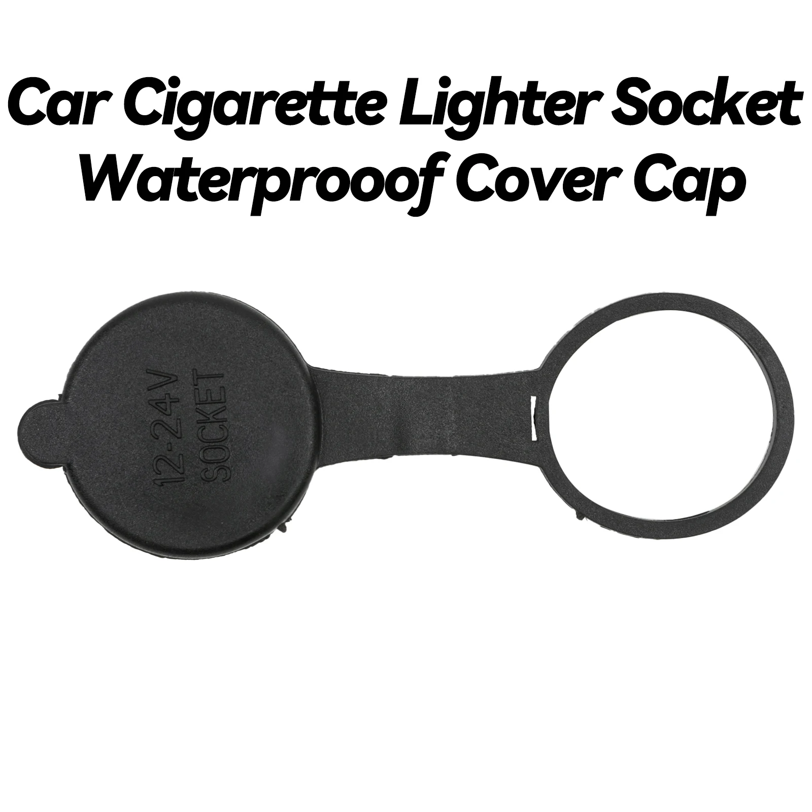 Tapa protectora para mechero de coche y moto 12V – goma PVC - imagen 4