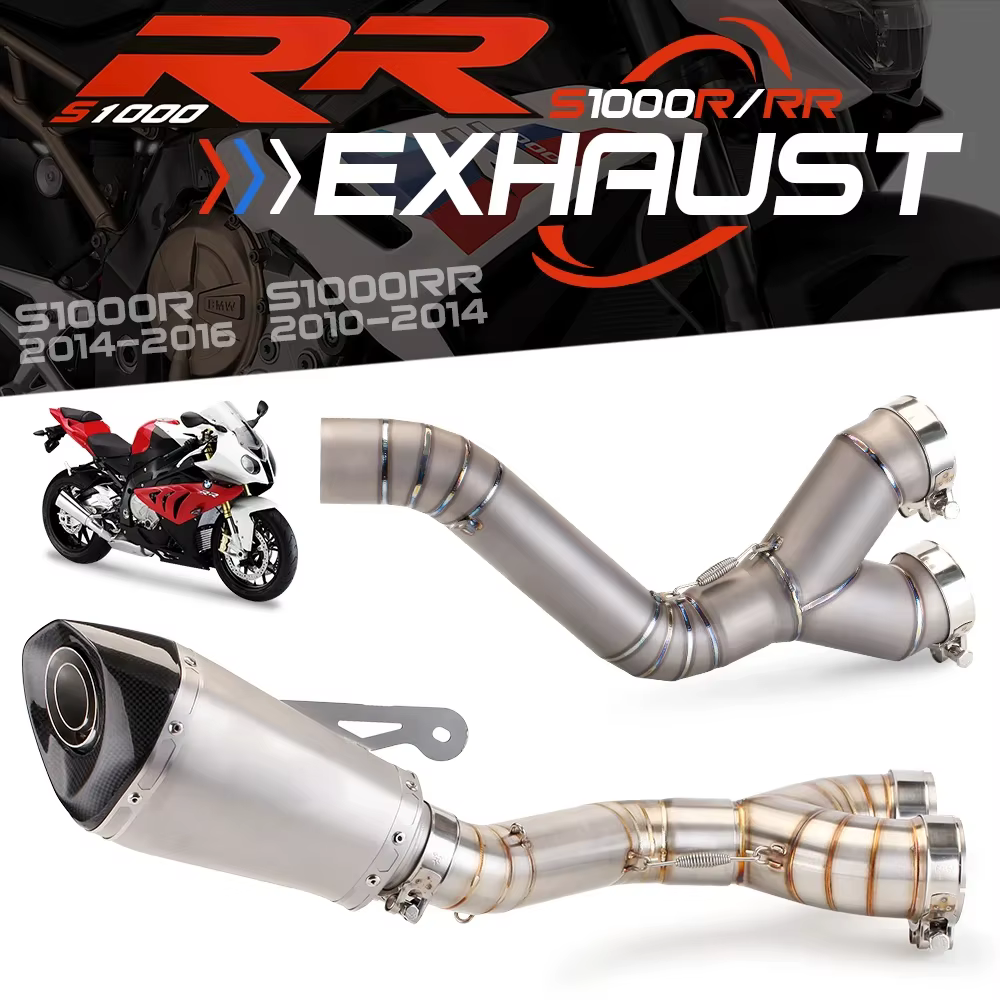 Escape deportivo BMW S1000R 2010-2014/S1000RR 2014-2016 con DB killer