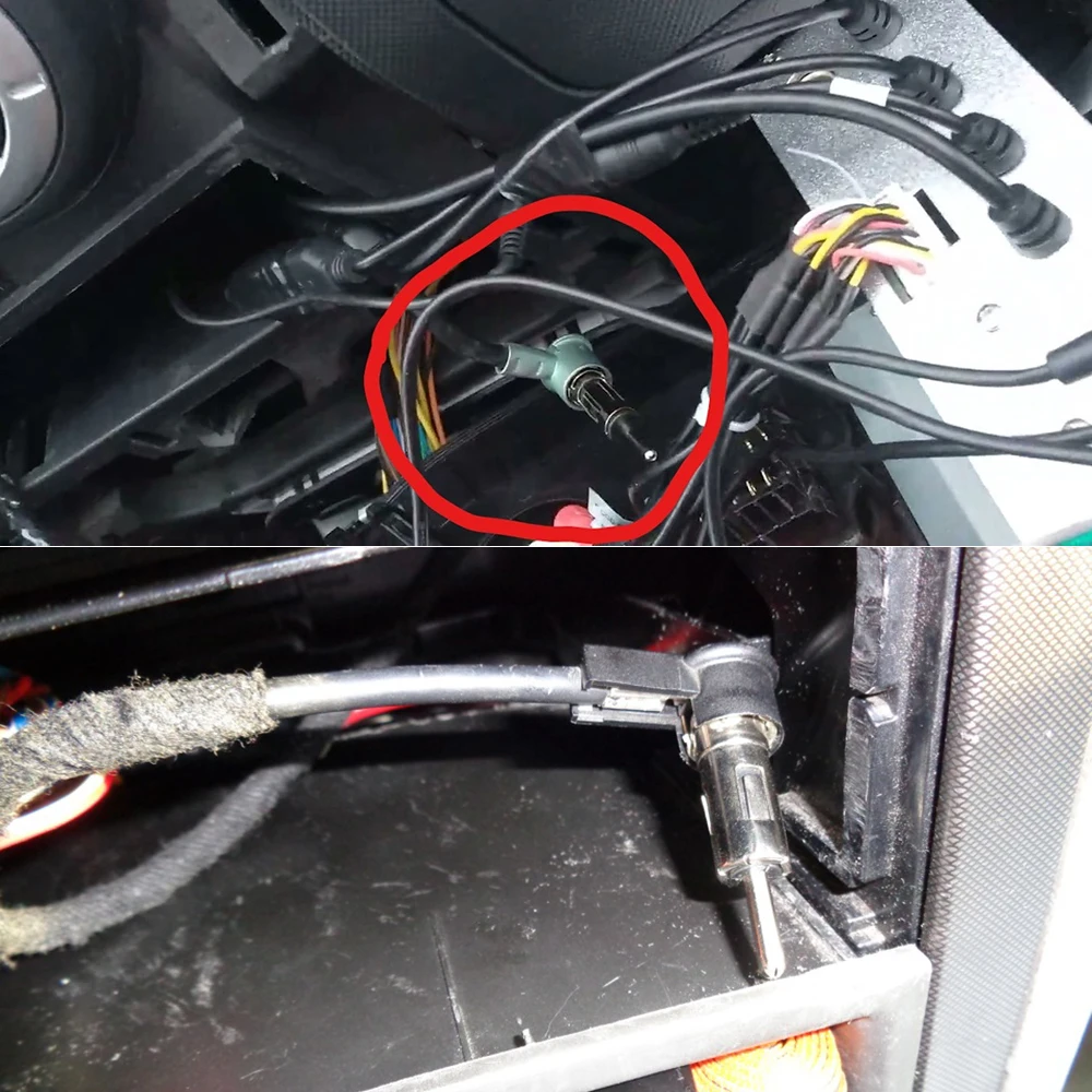 Adaptador antena de radio ISO a DIN para Peugeot 206 y 205 - imagen 5
