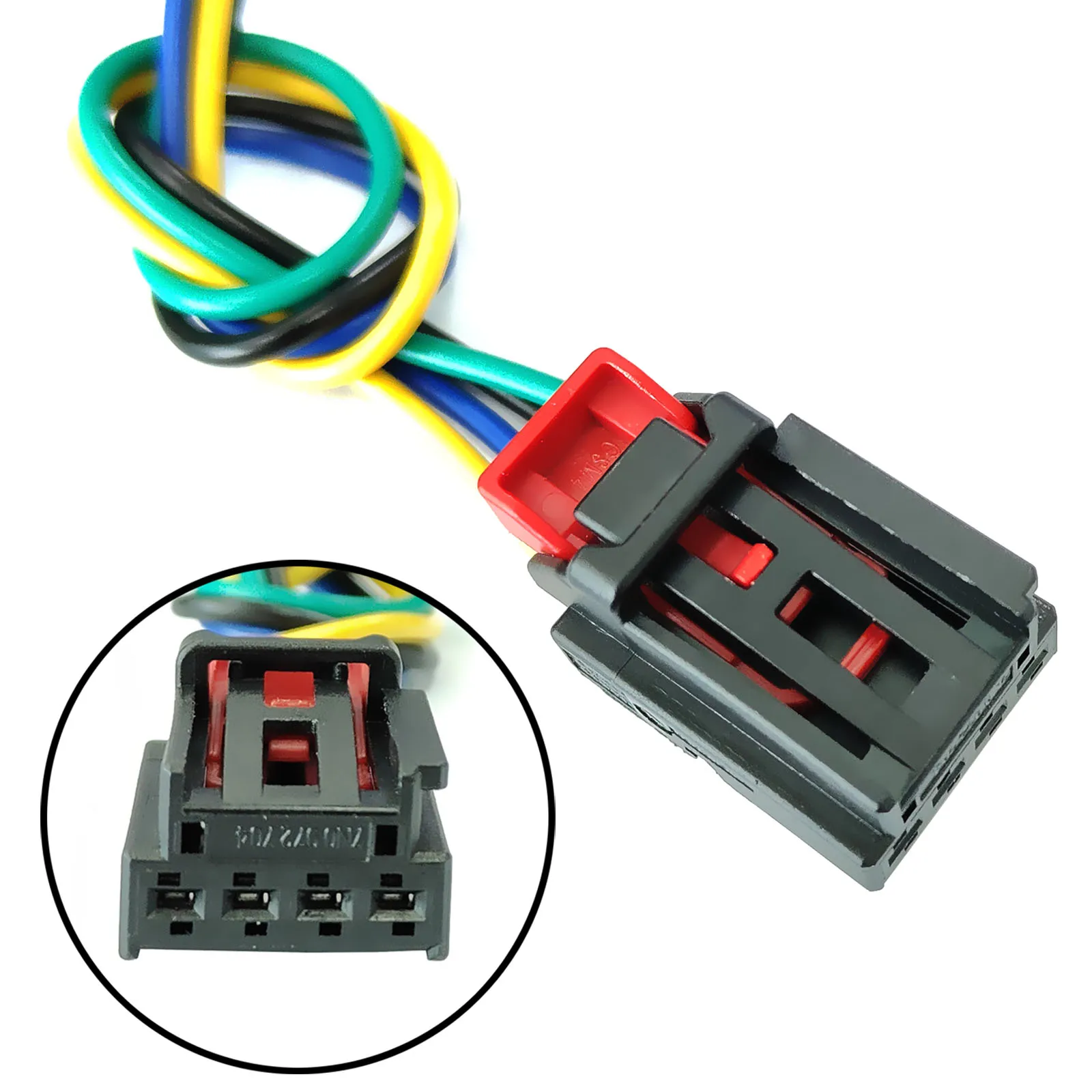 2x para VW Audi Skoda Seat 7N0972704 para GOLF Sportsvan 7 Tiguan 5N Sharan luz trasera lámpara 4PIN conector enchufe arnés telar - imagen 5