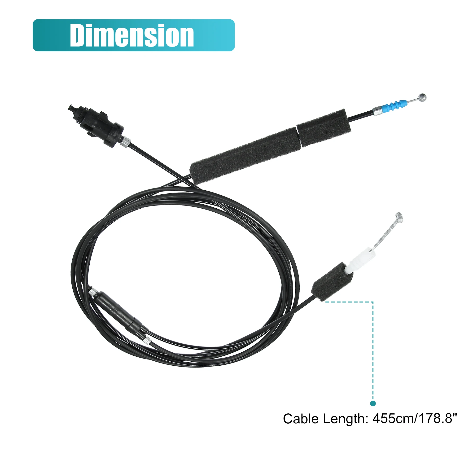 Autohaux 74880-S5A-305 cable de apertura del depósito Honda Civic 2001-2005 - imagen 4