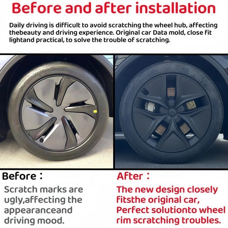 Tapacubos 19 pulgadas para Tesla Model Y Juniper 2025 - imagen 2