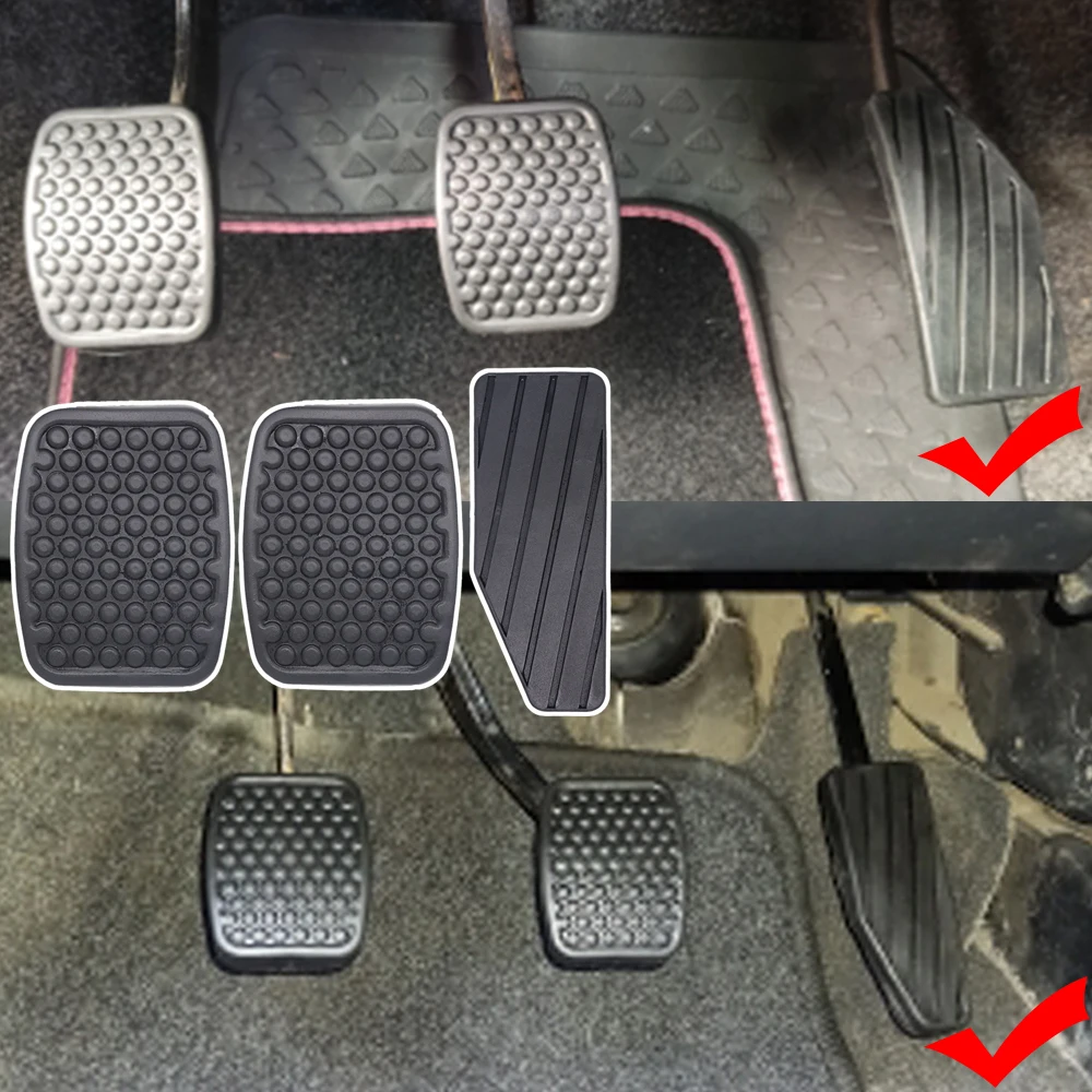 Cubrepedales de goma para embrague y freno Suzuki Swift, Matiz y Tico - imagen 5