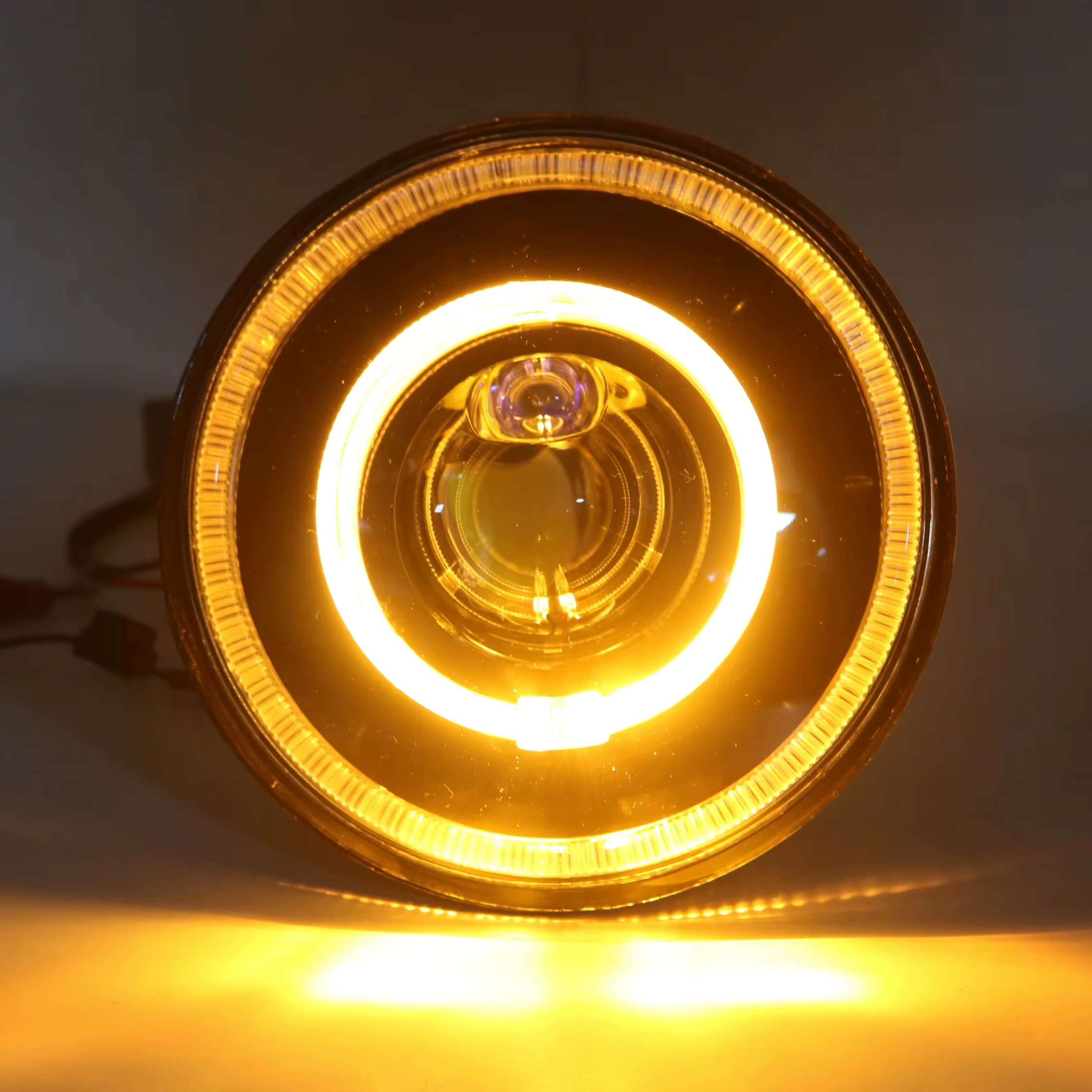 Faro LED Sanvi de 7 pulgadas personalizable para Jeep 12 V