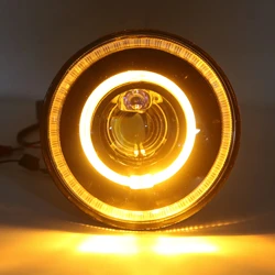 Faro LED Sanvi de 7 pulgadas personalizable para Jeep 12 V