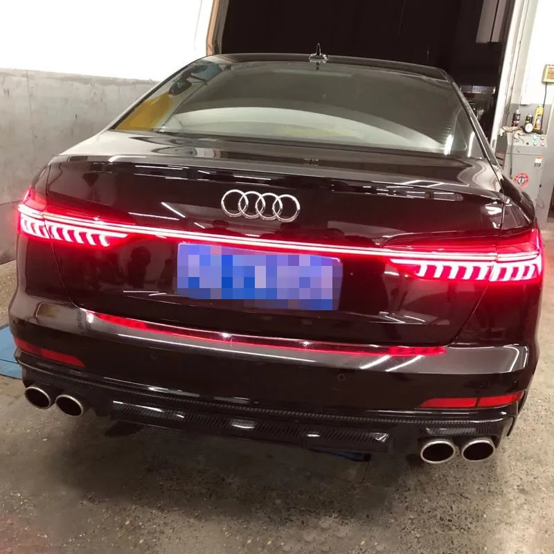 Embellecedor estilo pilotos traseros LED Audi A6/A6L 2019-2020 - imagen 4