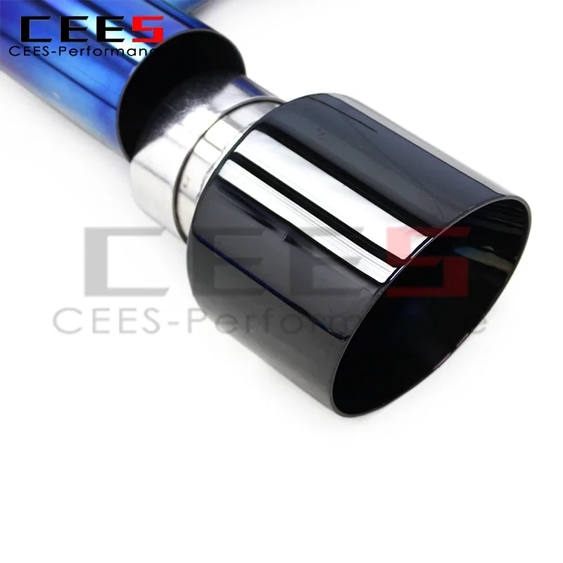 Escape de titanio Cees Catback para Jeep Grand Cherokee 6.4L 2011-2020 - imagen 5