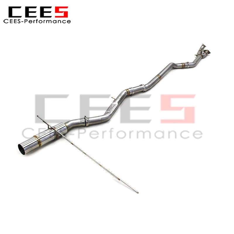 Escape catback CEES BMW M3 M4 G80 G82 3.0T acero inoxidable - imagen 2
