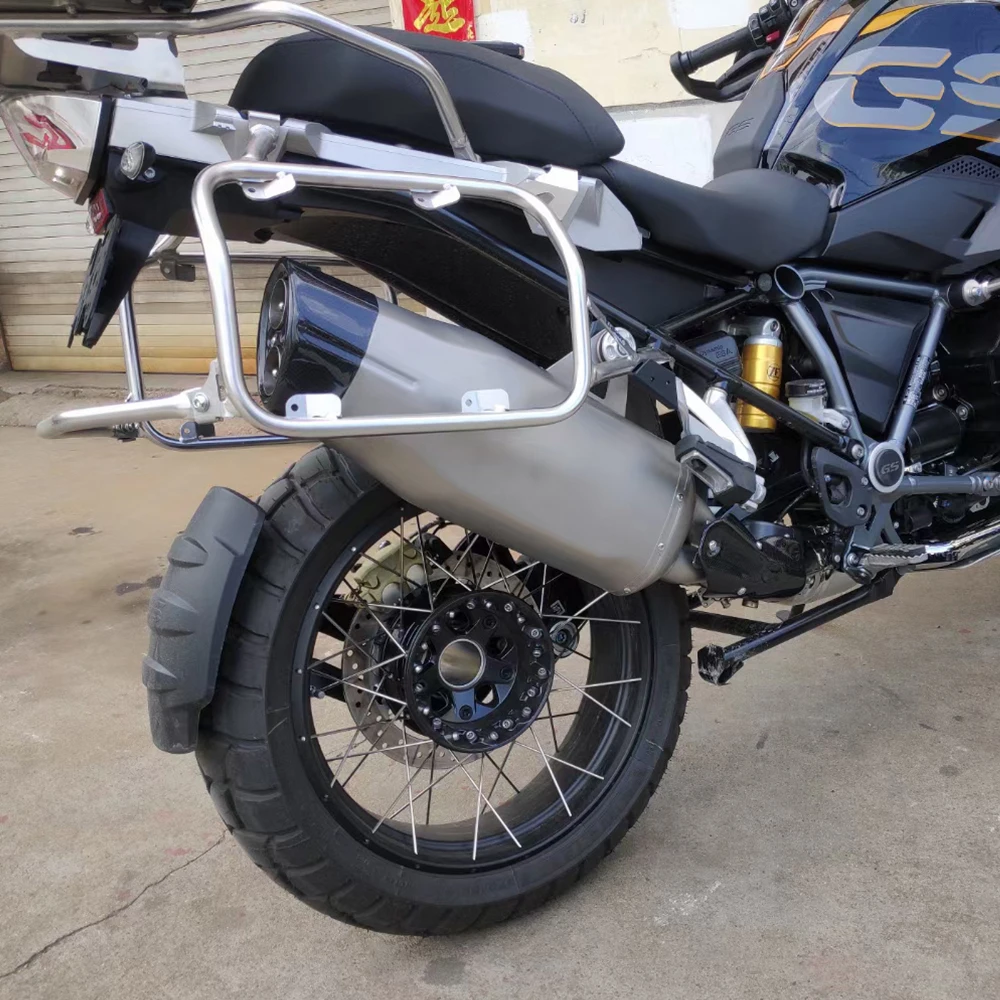 Silenciador escape Slip-On para BMW R1200GS R1250GS Adventure 2014-2023 - imagen 3