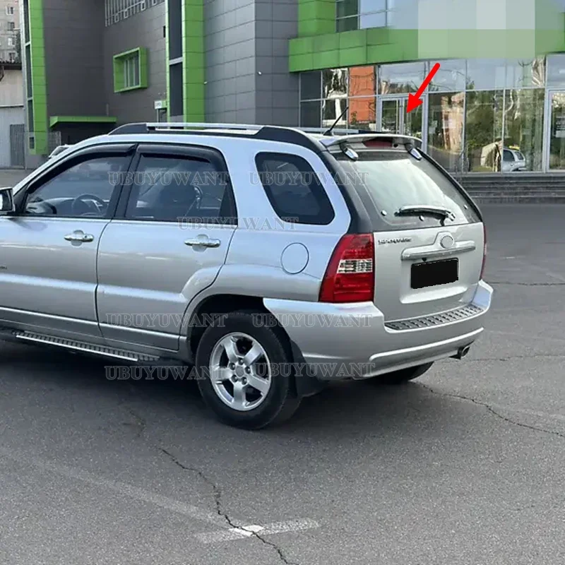Alerón trasero KIA Sportage 2005-2010 ABS gris sin pintar - imagen 4
