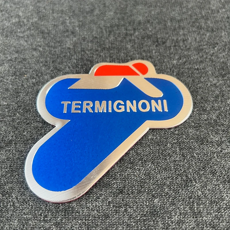 Calcomanías aluminio TERMIGNONI resistentes al calor para escape moto - imagen 4