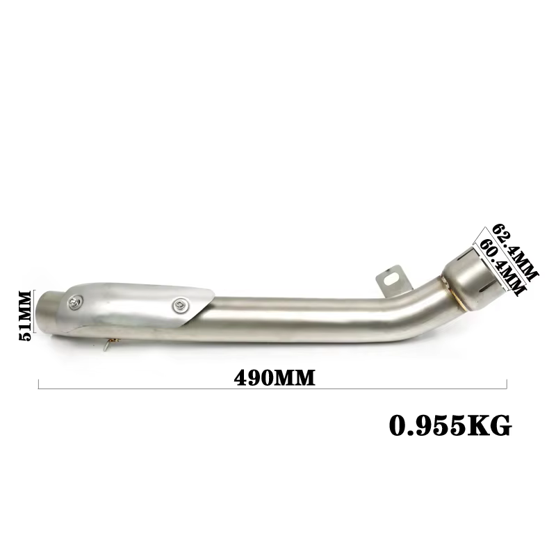 Tubo intermedio de escape para Suzuki GSX-R1000 2007-2008 - imagen 3