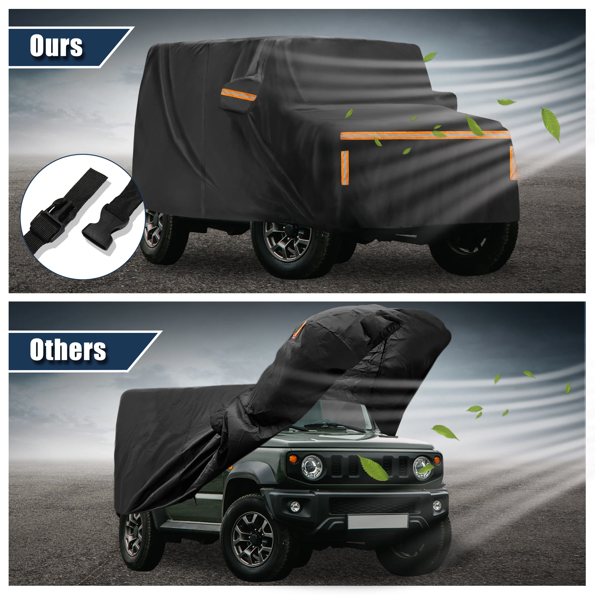 Funda coche Autohaux impermeable para Suzuki Jimny JB74W - imagen 3