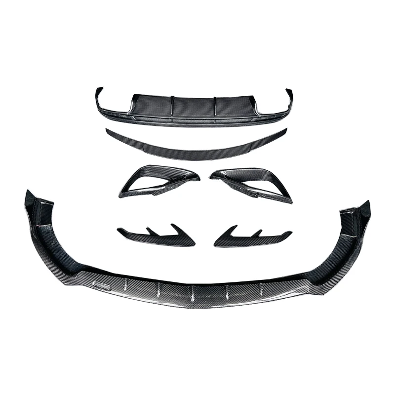 Bodykit BBS con labio y difusor carbono – Mercedes Clase S W217